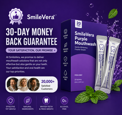 SmileVera Purple Mouthwash